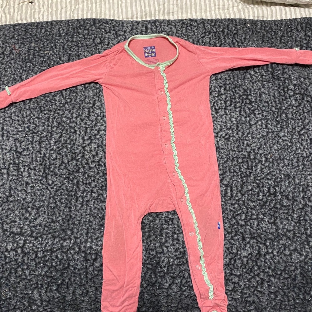 Kickee Pants buttoned one piece